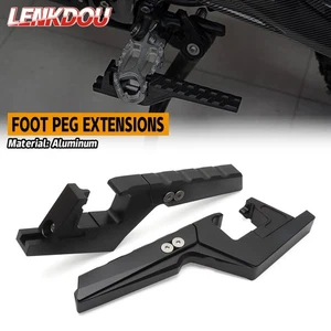 2X Universal Passenger Footpegs For SurRon Segway X160 X260 Husqvarna Dirt Bike - Picture 1 of 11