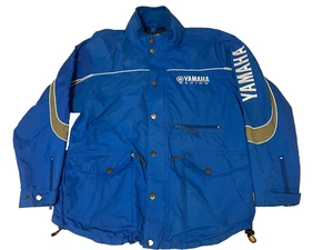 Yamaha Racing Jacket Blue Size Mens Large - Imagen 1 de 12