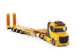WSI 01-4224 Scania Vlastuin Torpedotraktor 6X2 & Semi Tieflader Krommenhoek - Bild 1 von 2