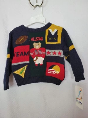 Suéter All Star azul marino 24 meses B.T niños nuevo con etiquetas Foto 1 de 4