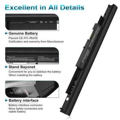 Batería Li-Ion para portátil HP HS04 14.8V 2600mAh para HP 240 245 250 256 G4 Foto 1 de 4