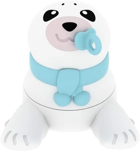 EMTEC - Baby Seal - 16 GB Flash Drive - USB 2.0 Type-A - Blue & White Rubber - B - Picture 1 of 8