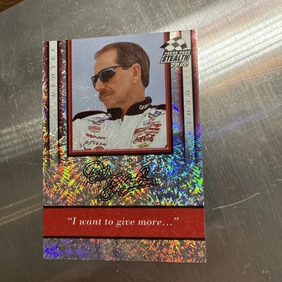 Dale Earnhardt 2002 Press Pass Stealth Celebration Foil #DE77 Card/250 NASCAR - Image 1 of 2
