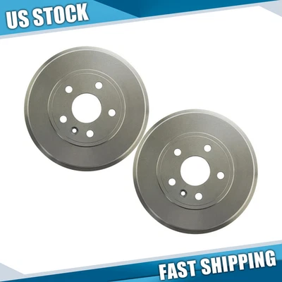 2 Rear Brake Drum Fits 2012 2013 2014 2015 2016 2017 2018 2019 Chevrolet Sonic - Image 1 of 4