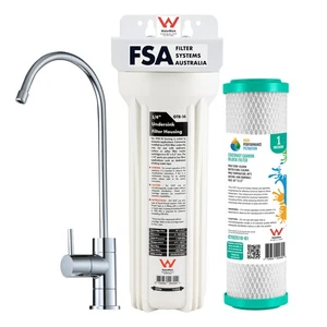 1uM Coco Carbon Block Water Filter for Chemicals/Chlorine/Taste/Odour GT1-15WMS - Picture 1 of 1