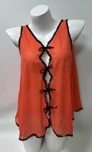 Vintage 60s Blanche by Erika McGowan Sheer Babydoll Nightie Lingerie Size S USA - Picture 1 of 8