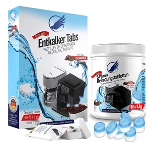 Entkalkungstabletten für Kaffeevollautomaten, Kaffeemaschinen & Wasserkocher - Bild 1 von 12