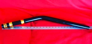 ALPS schwarz & gold gebogener Aluminium STUMPF: #UBC4 (80 Pfund) - guter gebrauchter Zustand!!!a - Bild 1 von 8