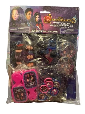 Disney Descendants 3 Movie Junior Kids Birthday Party Favor Mega Mix Value Pack - Image 1 of 4