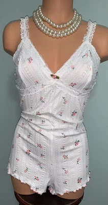 NUEVO PreciouS Mameluco Peluche XL Negligee Body Romántico Femenino Chica Pijama Foto 1 de 4