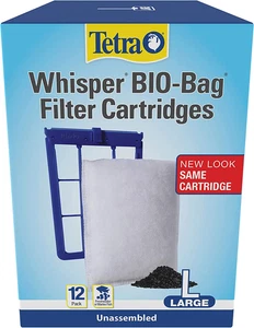Tetra Whisper Bio-Bag Filter Aquarium Kartuschen, großer Filter für Süßwasser und - Bild 1 von 12