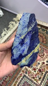 Pietra di Lapislazzuli Cruda 500g | Esemplare Minerale Cristallo Naturale Blu Profondo - Foto 1 di 10