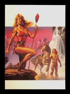 63 Waterfall 1994 Boris 4 Magnificent Myths Fantasy Art Trading Card TC - Bild 1 von 2