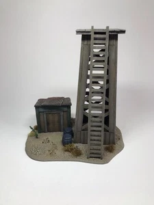 28mm Old West Mining Tower painted - Picture 1 of 5