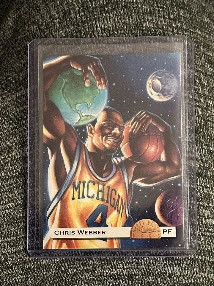 Selecciones clásicas del draft 1993-94 - Superhéroes Chris Webber novato SSP1/39000 Foto 1 de 2
