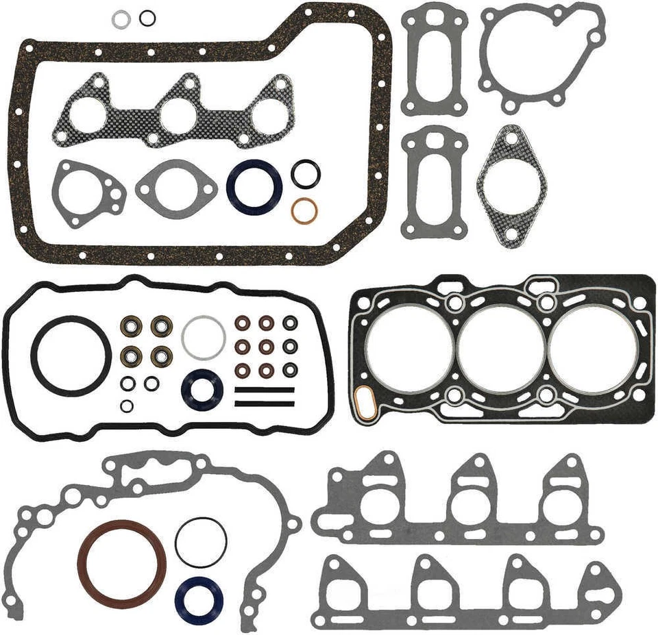 Engine Gasket Set VICTOR REINZ 01-52535-02 fits 87-95 Subaru Justy - Image 1 of 1