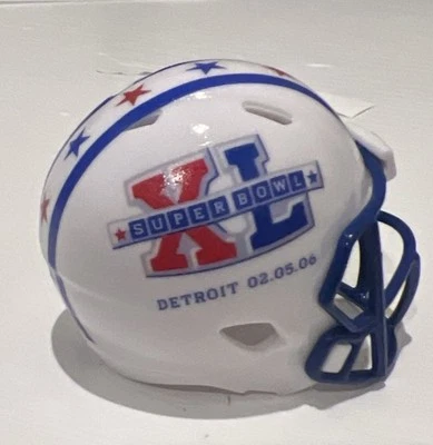 Casco personalizado Super Bowl XL 40 Seahawks Steelers Foto 1 de 4