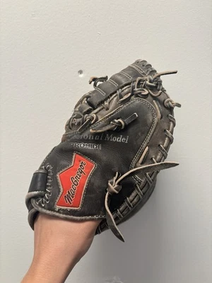 Topline MacGregor PC2S Catchers Mitt Glove RH Premium ProHide Vintage Baseball - Image 1 of 4