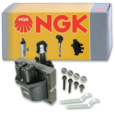 1 pc NGK Ignition Coil for 1992-1995 GMC K2500 Suburban 5.7L 7.4L V8 - Spark ak - Image 1 of 4