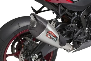 Yoshimura 11182BP521 AT2 Street Series Slip-On - Acero Inoxidable (Natural) - Imagen 1 de 3