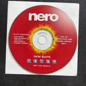 NERO EXPRESS 6 + Acrobat Reader Software CD For Windows OEM Suite - Picture 1 of 2