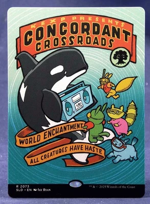 Concordant Crossroads - MTG - x KEXP You Are Not Alone SLD - Excellent NM - Image 1 of 2