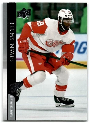 2020-21 Givani Smith Upper Deck French - Detroit Red Wings - Image 1 of 2