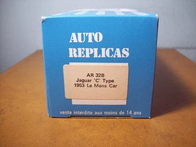 1/43 RÉPLICAS AUTOMÁTICAS AR32B JAGUAR TIPO C 1953 LE MANS CAJA SOLO SIN MODELO Foto 1 de 3