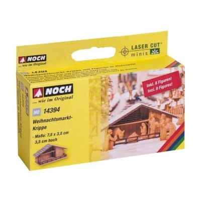 Still 14394 HO Mercado de Navidad Cuna con Figuras Foto 1 de 1