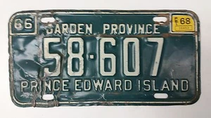 1968 PRINCE EDWARD ISLAND Garden Province targa 58-607 - Foto 1 di 1