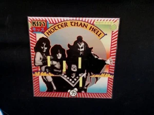 Hotter than Hell by Kiss Vinyl record Sealed No barcode EARLY PRESS - Foto 1 di 2