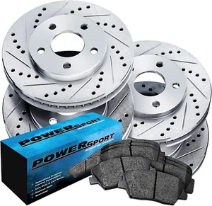 Front Rear Brakes and Rotors Kit |Front Rear Brake Pads| Brake Rotors and Pads|  - Picture 1 of 6