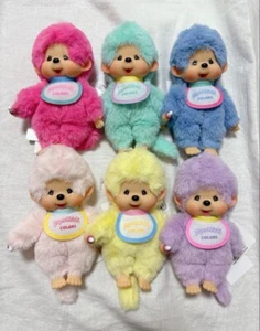 Monchhichi Colors mascot Complete Set of 6 - Picture 1 of 2