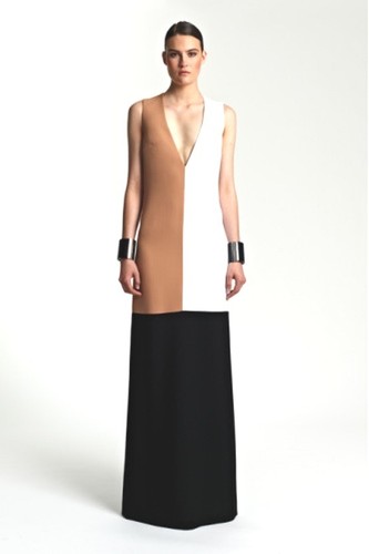 Abito nuovo con etichette Michael Kors colorblock taglia 2 prezzo al dettaglio consigliato dal produttore $1679