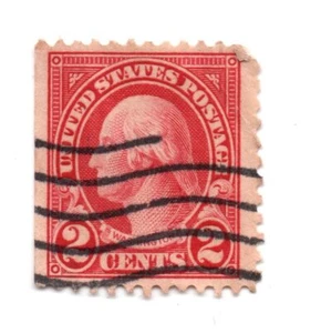 Scott 634 US Stamp 1926-28 2c Washington Used Perf 11x10-1/2 (e20) - Picture 1 of 1