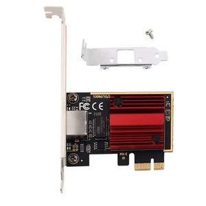 2.5Gbps Network Card RTL8125 High-Speed PCIe Network Adapter For Win7/8/10/11 - Picture 1 of 19