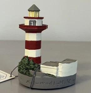 Figura Faro Spoontiques 9113 Hilton Head Light Carolina del Sur - Imagen 1 de 3