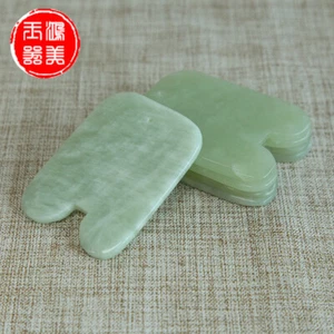 Natural Jade Stone Gua Sha Tool Massage Tool Jade Gua Sha Tools Beauty Tool - Picture 1 of 4