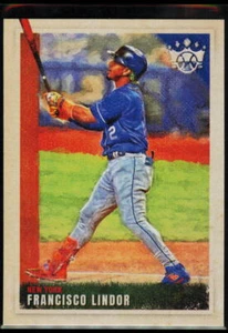 Panini Diamond Kings #32 2022 Francisco Lindor New York Mets - Imagen 1 de 2
