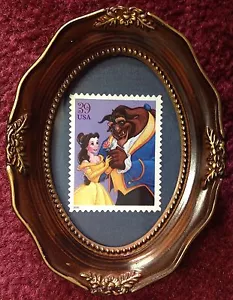 GERAHMTE SCHÖNE UND DAS BIEST DISNEY 2006 UNGEBRAUCHT US BRIEFMARKE - Bild 1 von 1