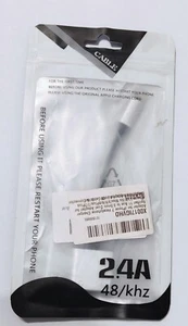 2in1 Charger/Splitter 3.5mm Headphone AuxFor iPhone 11/ X/XsMax/XR/8/8P/7/7P - Picture 1 of 7