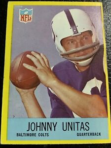 1967 Philadelphia Johnny Unitas #23 HOF NICE!!