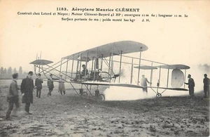 CPA AVIATION AEROPLANE MAURICE CLEMENT  - Picture 1 of 1