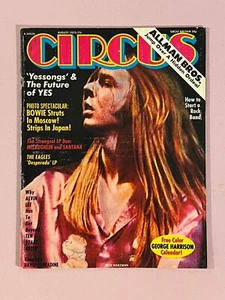 Circus Magazine August 1973 Rick Wakeman cover, Yes, The Allman Brothers, Bowie - Picture 1 of 9