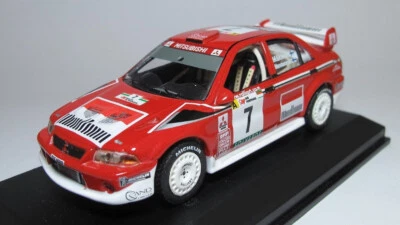 IXO MITSUBISHI LANCER EVO RALLY DEL PORTOGALLO 2001 - Makinen - SCALA 1:43 - Immagine 1 di 4