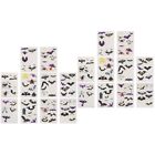  20 Sheets Halloween Tattoo Stickers Luminous Party Giveaways Body