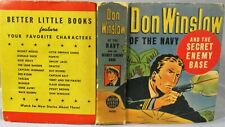 VINTAGE BETTER LITTLE BOOK DON WINSLOW of the NAVY 1943 #1453 by F.V.MARTINEK  