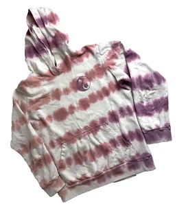 Kleine Wale Mädchen lila rosa Batik Pullover Hoodie 100 % Baumwolle 12-14 - Bild 1 von 6