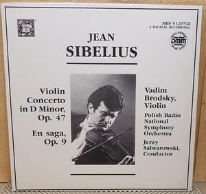 Jean Sibelius - Violin Concerto D Minor Op 47 & En Saga Op 9 - Vadim Brodsky - Imagen 1 de 3
