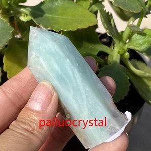 67g Natural Amazonite Obelisk Quartz Crystal Point Gem Reiki Healing 68mm - Picture 1 of 7